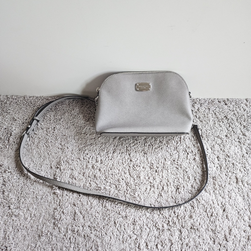 Michael Kors Gray Crossbody Bag